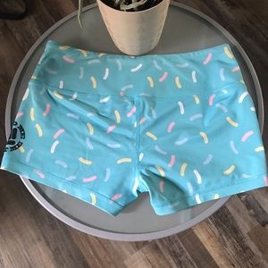 FeedMeFightMe Blueberry Glaze Shorts - Size Small